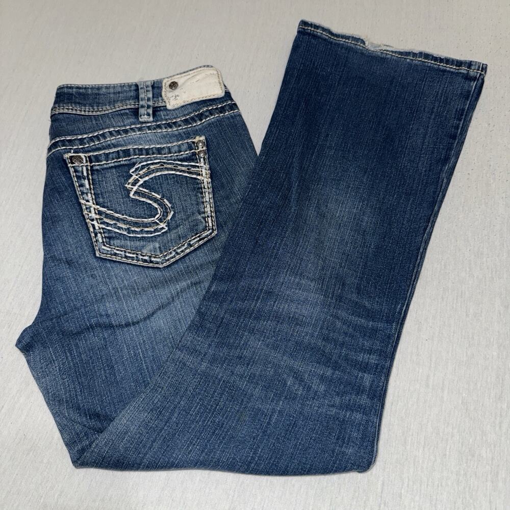 Silver Jeans Co Suki Bootcut Jeans Women's 31x30 Light Denim Stretch Mid Rise